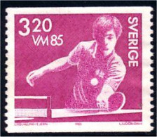 840 Sweden Table Tennis Ping Pong No Gum (SWE-84) - Tafeltennis