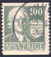 840 Sweden Swedenborg VF (SWE-32) - Used Stamps