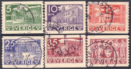 840 Sweden 1935 Set (SWE-26) - Used Stamps