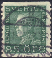 840 Sweden 85c Green (SWE-22) - Used Stamps