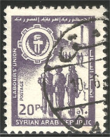 846 Syria 1954 Travailleurs Usines Construction Factory Workers (SYR-6) - Syrie