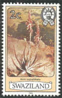 844 Swaziland Fleur Flower Blume Aloe Suprafolia Aloes (SWZ-27c) - Otros & Sin Clasificación