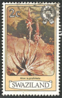 844 Swaziland Fleur Flower Blume Aloe Suprafolia Aloes (SWZ-27e) - Otros & Sin Clasificación