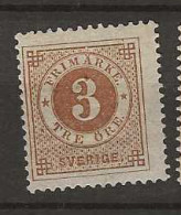 1886 MH Sweden Mi 30 - Ungebraucht