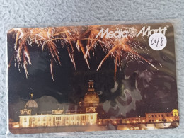 GIFT CARD - GERMANY - MEDIA MARKT 048a - Dresden (Fireworks) - Gift Cards