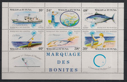 WALLIS ET FUTUNA - 1979 - Bloc Feuillet BF N°YT. 2 - Bonites - Neuf Luxe ** / MNH / Postfrisch - Blocs-feuillets