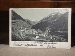 POSTCARD FERROVIA DEL GOTTARDO AIROLO TICINO  SVIZZERA SWISS AK CPA - Airolo