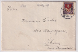Pro Juventute 14 / Mi. 151 Wappen Von Obwalden Auf Damenbrief - Covers & Documents