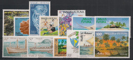 WALLIS ET FUTUNA - Année Complète 1990 - N°YT. 393 à 404A - 13 Valeurs  - Neuf Luxe ** / MNH / Postfrisch - Unused Stamps