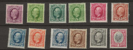 1891 MH Sweden Mi 41-49 - Neufs