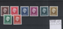 Niederlande Michel Cat.No.  Mnh/**  975/982 - Unused Stamps