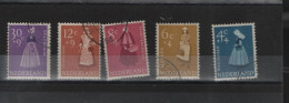 Niederlande Michel Cat.No. Used 712/716 - Oblitérés