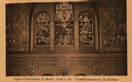 ESCH-SUR-ALZETTE - Église Franciscaine Si.Henri - Franziskanerkirche St.Heinrich - Peintures De Nic.Brucher D'Elvange - Esch-Alzette