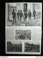 Esplosioni Salonicco + Lavori Militari Tedeschi Alsazia-Lorena Stampa Del 1903 - Altri & Non Classificati