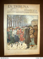 Copertina La Tribuna Illustrata 13 Dicembre 1903 Torino La Corsa Delle Sarte - Altri & Non Classificati