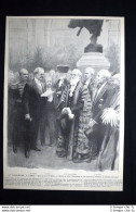 Il Discorso Di Chautard, Sindaco Di Parigi, All'Hotel De Ville Stampa Del 1906 - Altri & Non Classificati