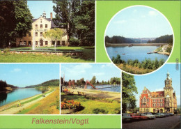 Falkenstein Königstein (Taunus) Schloss, Talsperre  Sperrmauer, Freibad 1990 - Koenigstein