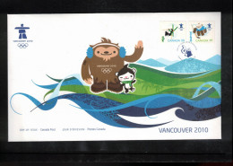 Canada 2009 Olympic Games Vancouver FDC - Winter 2010: Vancouver