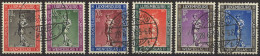 LUSSEMBURGO 1937 - Caritas Pro Infanzia N. 294-299 - Usati - Gebraucht