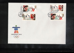 Canada 2010 Olympic Games Vancouver FDC - Invierno 2010: Vancouver