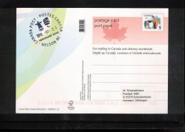 Canada 2010 Olympic Games Vancouver - NELSON BC Postmark Interesting Postcard - Invierno 2010: Vancouver