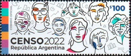 Argentina 2022 ** Official Population And Housing Census. Censo Oficial De Población Y Vivienda. - Unused Stamps