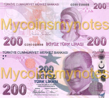 TURKEY, 200 Turkish Lira, 2024, PNEW, Series G, New Signature, UNC - Türkei