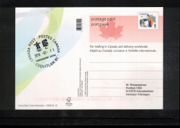 Canada 2010 Olympic Games Vancouver - COQUITLAM BC Postmark Interesting Postcard - Invierno 2010: Vancouver