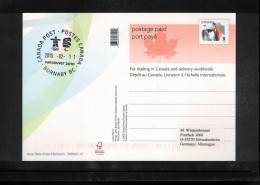 Canada 2010 Olympic Games Vancouver - BURNABY BC Postmark Interesting Postcard - Hiver 2010: Vancouver