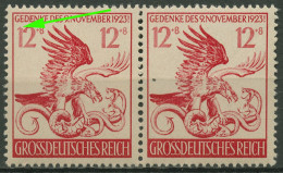 Deutsches Reich 1944 Marsch Feldherrnhalle Mit Plattenfehler 906 I Postfrisch - Variedades & Curiosidades