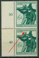 Deutsches Reich 1944 Tiroler Landesschießen Plattenfehler 897 F 11 Postfrisch - Errors & Oddities