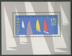 Polen 1965 Segel-WM Finn-Dingi Block 36 Postfrisch (C93252) - Blokken & Velletjes