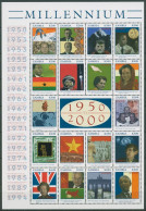 Sambia 2000 Millennium Bedeutende Ereignisse 1085/02 ZD-Bg. Postfrisch (SG40001) - Zambie (1965-...)