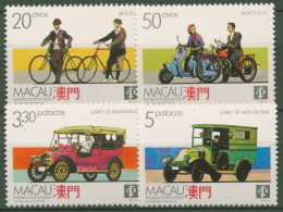 Macau 1988 Transportmittel Fahrzeuge 596/99 Postfrisch - Neufs