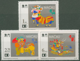 Macau 1992 WORLD COLUMBIAN STAMP EXPO Tanzkostüme Tiere 699/01 Postfrisch - Ungebraucht