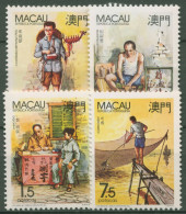 Macau 1990 Berufe 640/43 Postfrisch - Ungebraucht