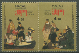 Macau 1991 Portugiesisch-Japanischer Kulturaustausch 684/85 Postfrisch - Ungebraucht