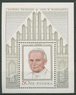 Polen 1979 Papst Johannes Paul II. Block 75 Postfrisch (C93306) - Blocs & Feuillets