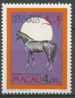 Macau 1990 Chinesisches Neujahr Jahr Des Pferdes 639 A Postfrisch - Ungebraucht