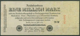 Dt. Reich 1 Million Mark 1923, DEU-104c, Gebraucht (K1318) - 1 Miljoen Mark