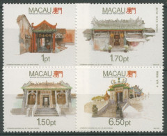 Macau 1992 Bauwerke Tempel 706/09 Postfrisch - Ungebraucht