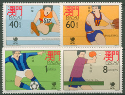 Macau 1988 Olympische Sommerspiele Seoul 601/04 Postfrisch - Unused Stamps
