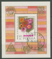 Polen 1978 Jugendbewegung Blumenstrauß Block 72 Gestempelt (C62895) - Blocks & Sheetlets & Panes