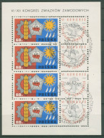 Polen 1967 Gewerkschaft Industrie Landwirtschaft 1769 K Gestempelt (C62913) - Blocs & Hojas