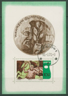 Polen 1970 Internationale Olympische Akademie Block 41 Gestempelt (C93263) - Blocchi E Foglietti