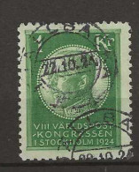 1924 USED Sweden Mi 156 - Used Stamps