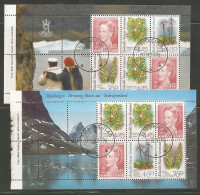 1996; Used / Gest.  Flower 2  Blocks     (gr469) - Blokken