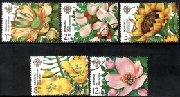 Romania, CTO, 2019, Mi. 7563-7,Flowers - Gebraucht