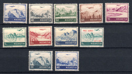 1941 & 1948 Airmail MH / * Complete (ch379) - Nuovi