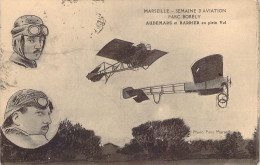 13 Bouches Du Rhône Marseille Semaine D' Aviation Parc Borély Audemars Et Barrier En Plein Vol - Internationale Tentoonstelling Voor Elektriciteit En Andere